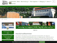 Tablet Screenshot of landheim-tellkampfschule.de